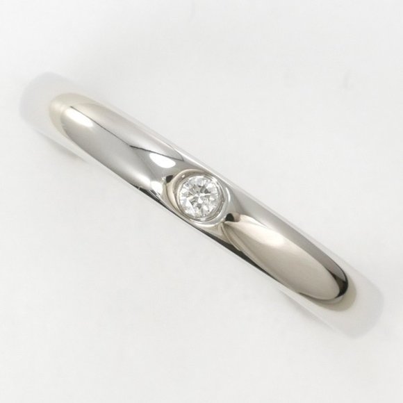 TIFFANY & CO. Platinum Diamond Ring